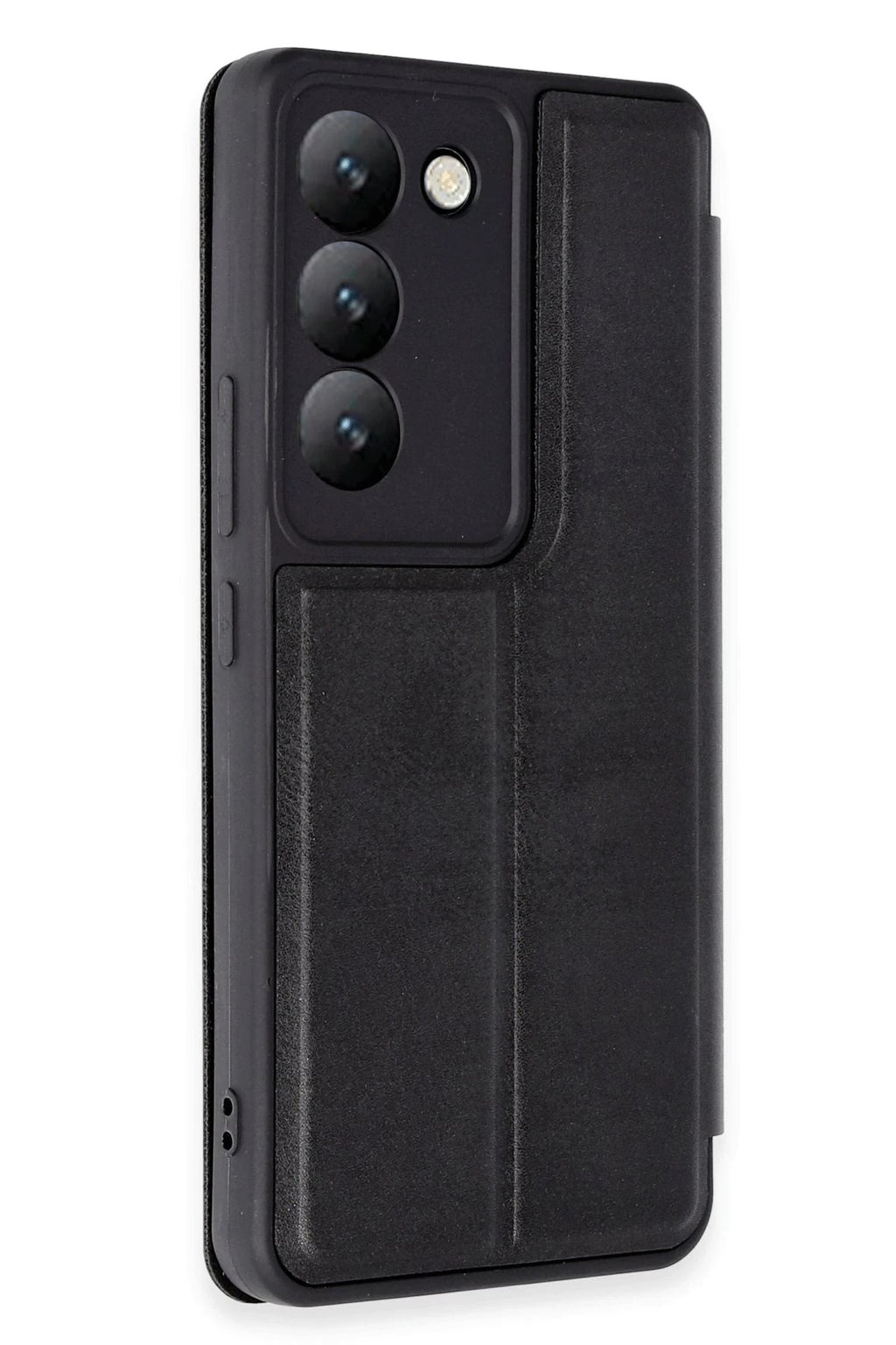 Mey İthalat® Vivo V30 Lite 4G Kılıf Flip Cover - Siyah