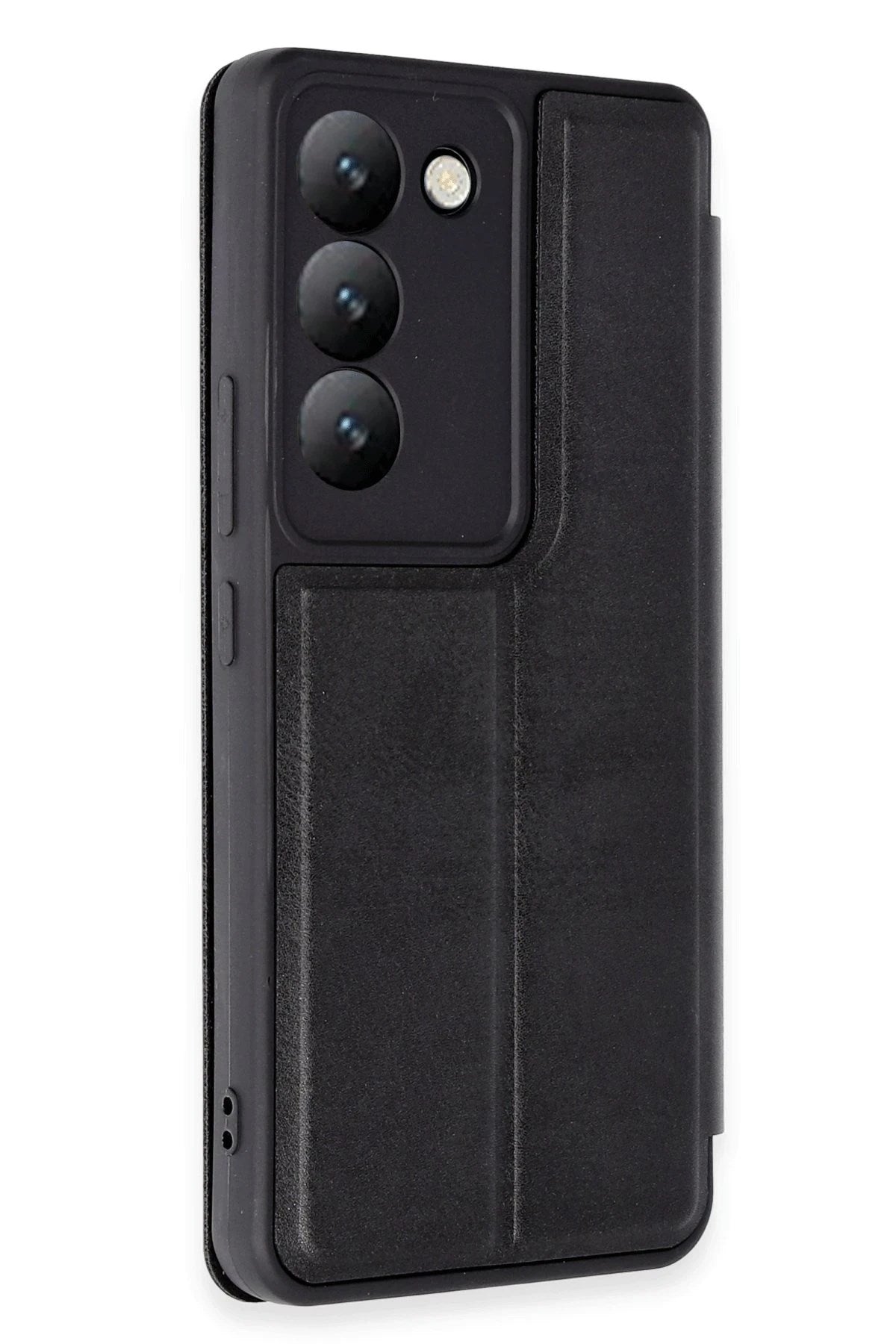 Mey İthalat® Vivo V30 Lite 4G Kılıf Flip Cover - Siyah
