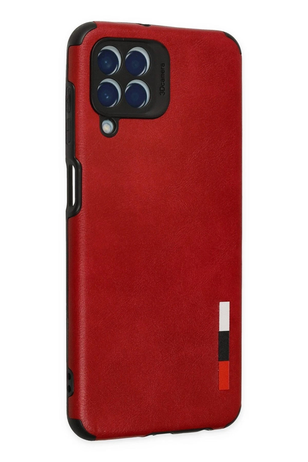 Mey İthalat® Samsung Galaxy M33 Kılıf Loop Deri Silikon - Kırmızı