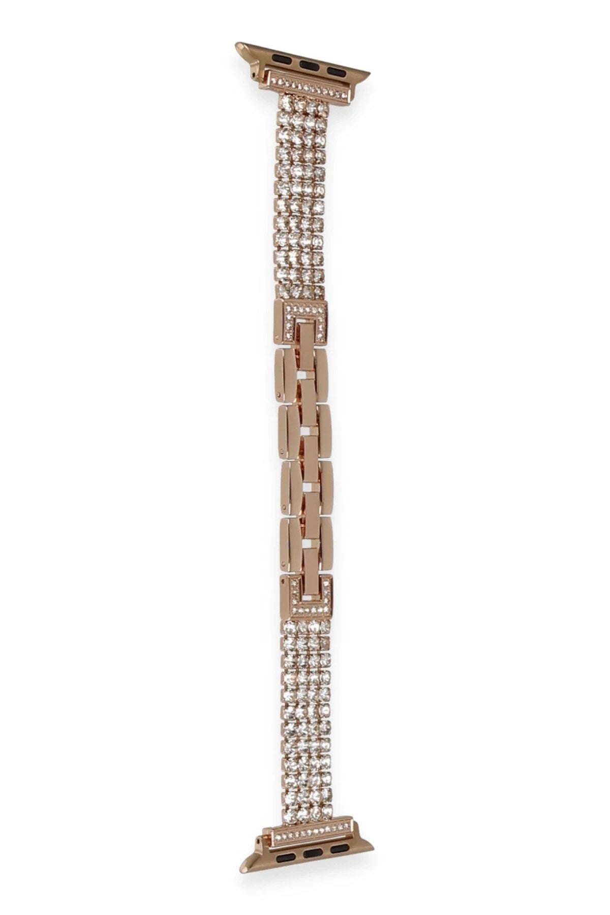 Mey İthalat® Watch 38mm Live Taşlı Kordon - Rose Gold