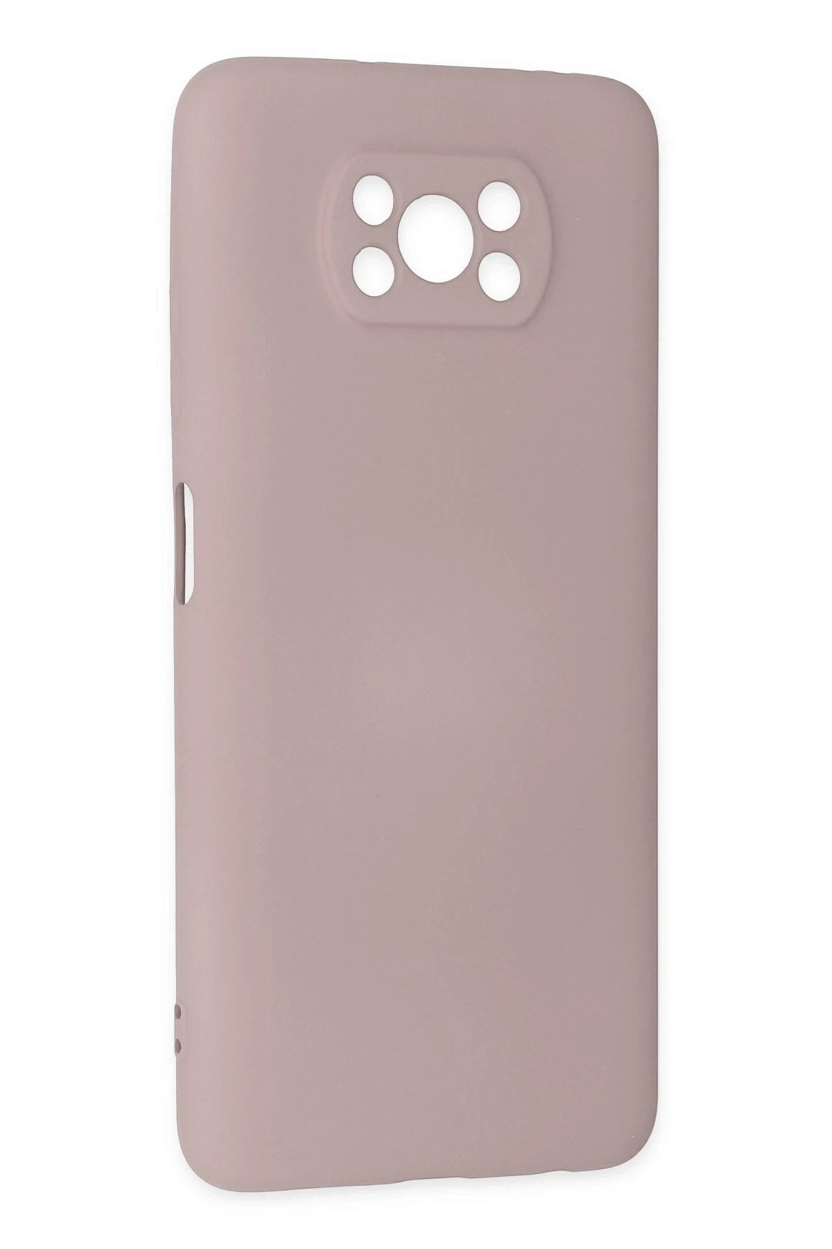 Mey İthalat® Pocophone X3 Kılıf Nano içi Kadife Silikon - Pudra