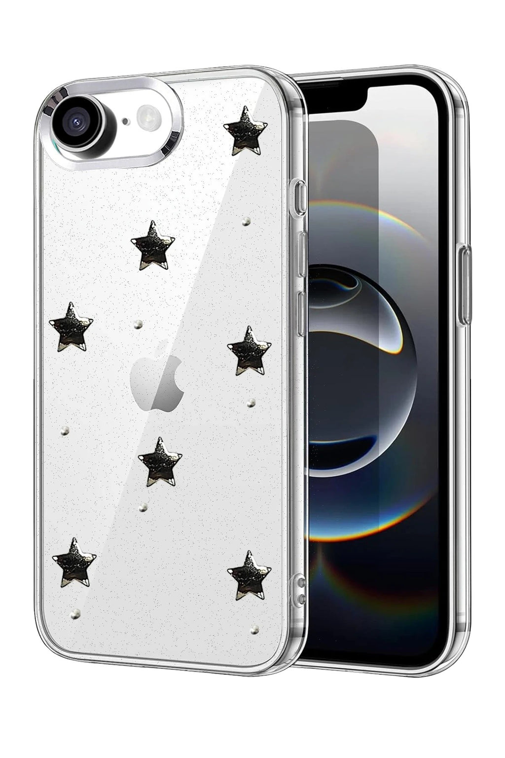 Mey İthalat® iPhone 16E Fiyonk Desenli Kapak - Desen 4