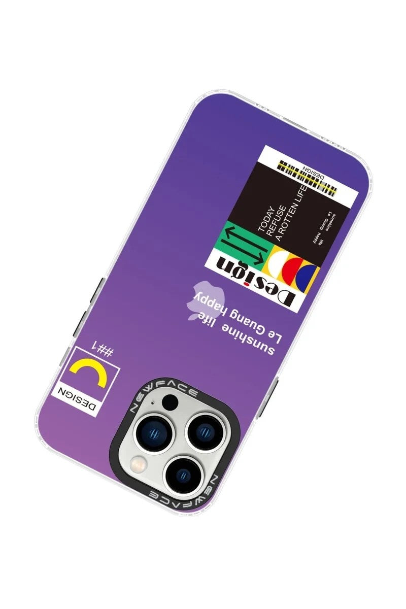Mey İthalat® iPhone 13 Pro Kılıf Estoril Desenli Kapak - Estoril - 4
