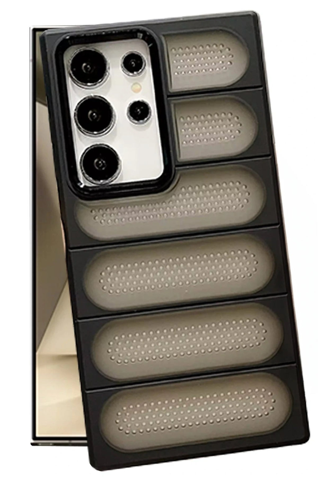 Mey İthalat® Samsung Galaxy S24 Ultra Kılıf Airmax Silikon Kapak - Siyah