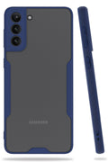 Mey İthalat® Samsung Galaxy S21 Plus Kılıf Platin Silikon - Lacivert