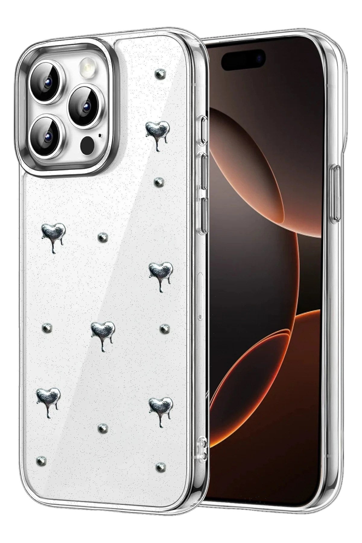 Mey İthalat® iPhone 14 Pro Max Fiyonk Desenli Kapak - Desen 1