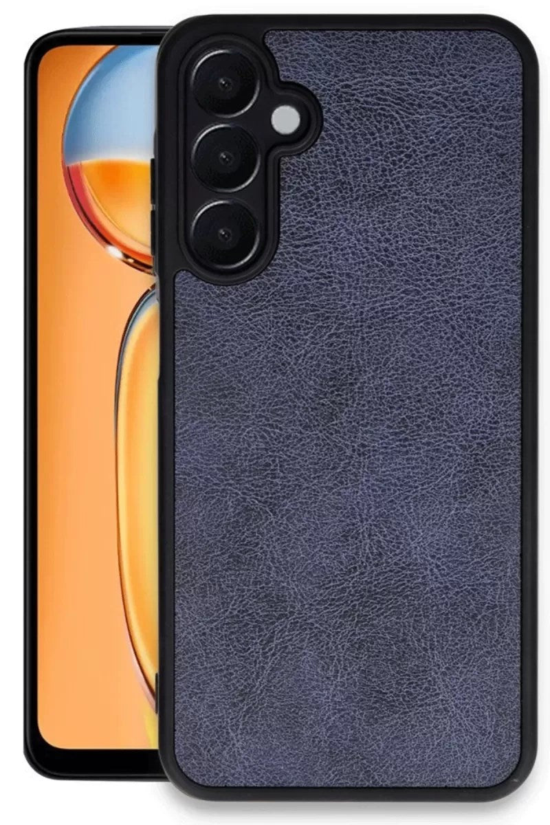 Mey İthalat® Samsung Galaxy A26 Kılıf Aras Deri Kapak - Lacivert