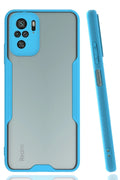 Mey İthalat® Redmi Note 10 Kılıf Platin Silikon - Mavi