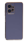 Mey İthalat® Redmi Note 12 4G Kılıf Volet Silikon - Mavi