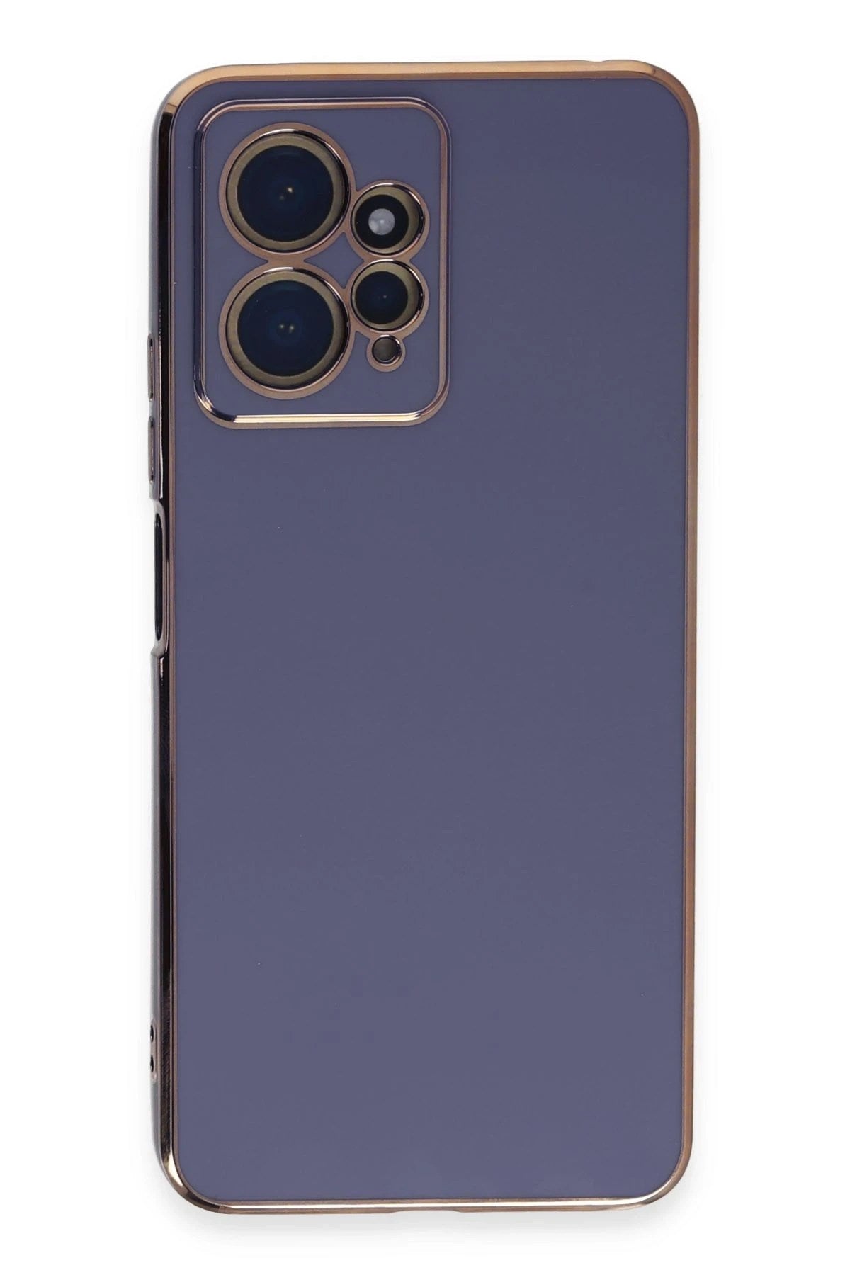 Mey İthalat® Redmi Note 12 4G Kılıf Volet Silikon - Mavi