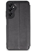 Mey İthalat® Samsung Galaxy A36 Kılıf Flip Cover - Siyah