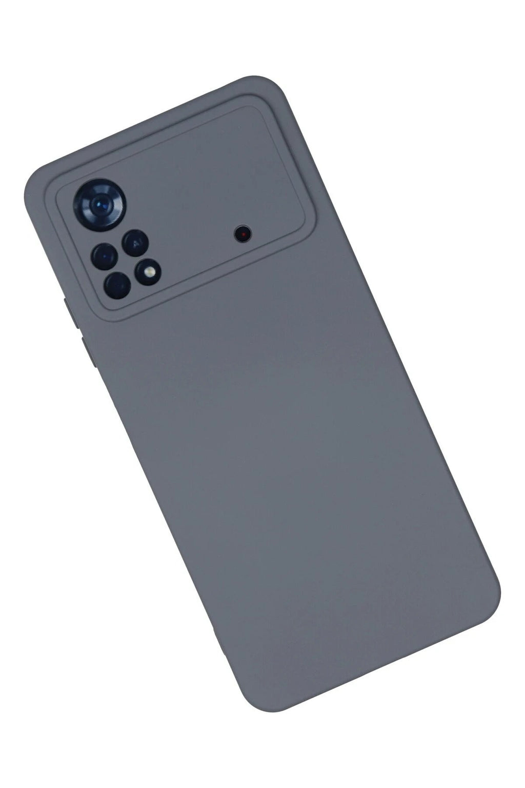 Mey İthalat® Poco X4 Pro 5G Kılıf Nano içi Kadife Silikon - Gri