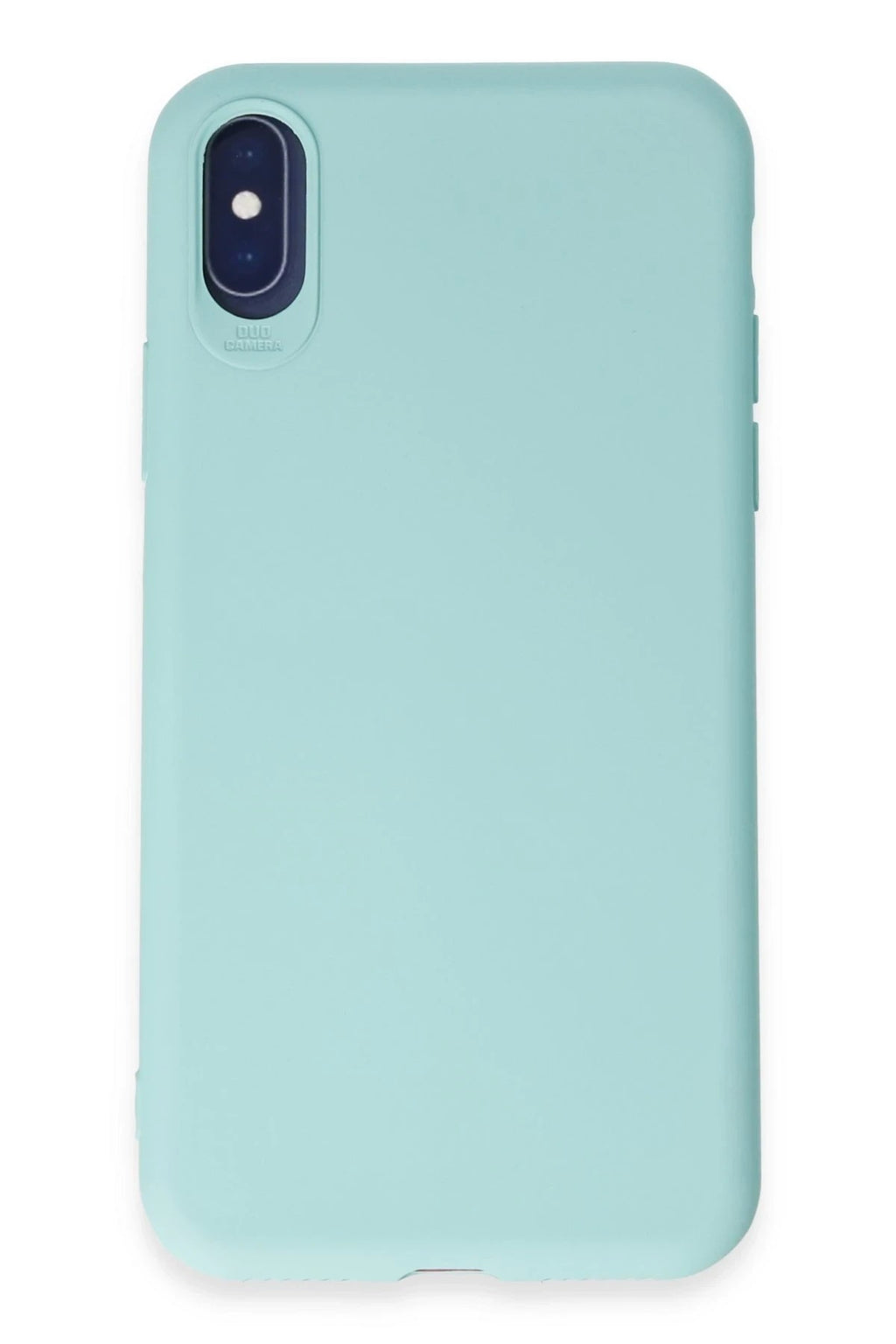 Mey İthalat® iPhone X Kılıf First Silikon - Turkuaz