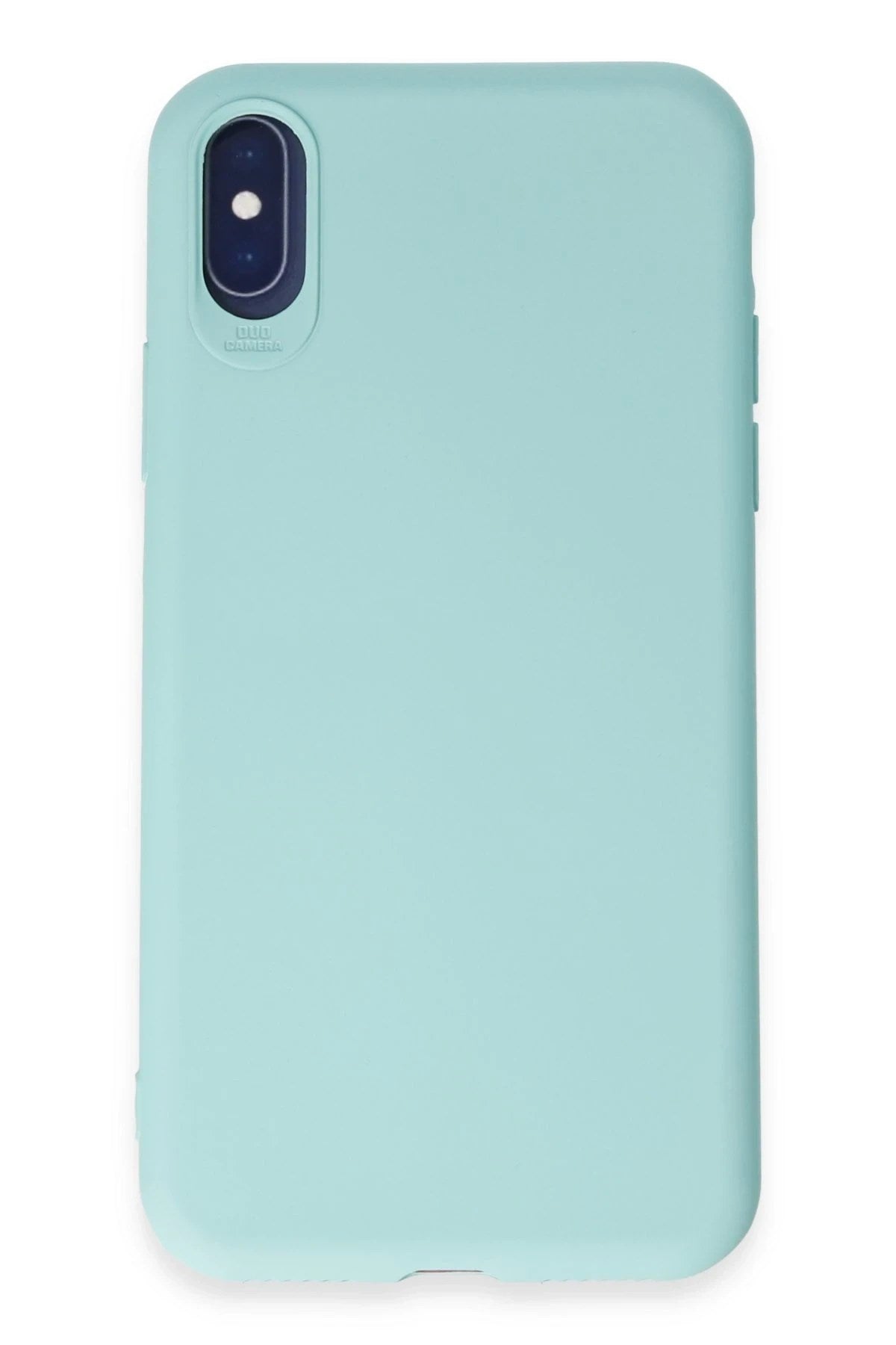 Mey İthalat® iPhone X Kılıf First Silikon - Turkuaz