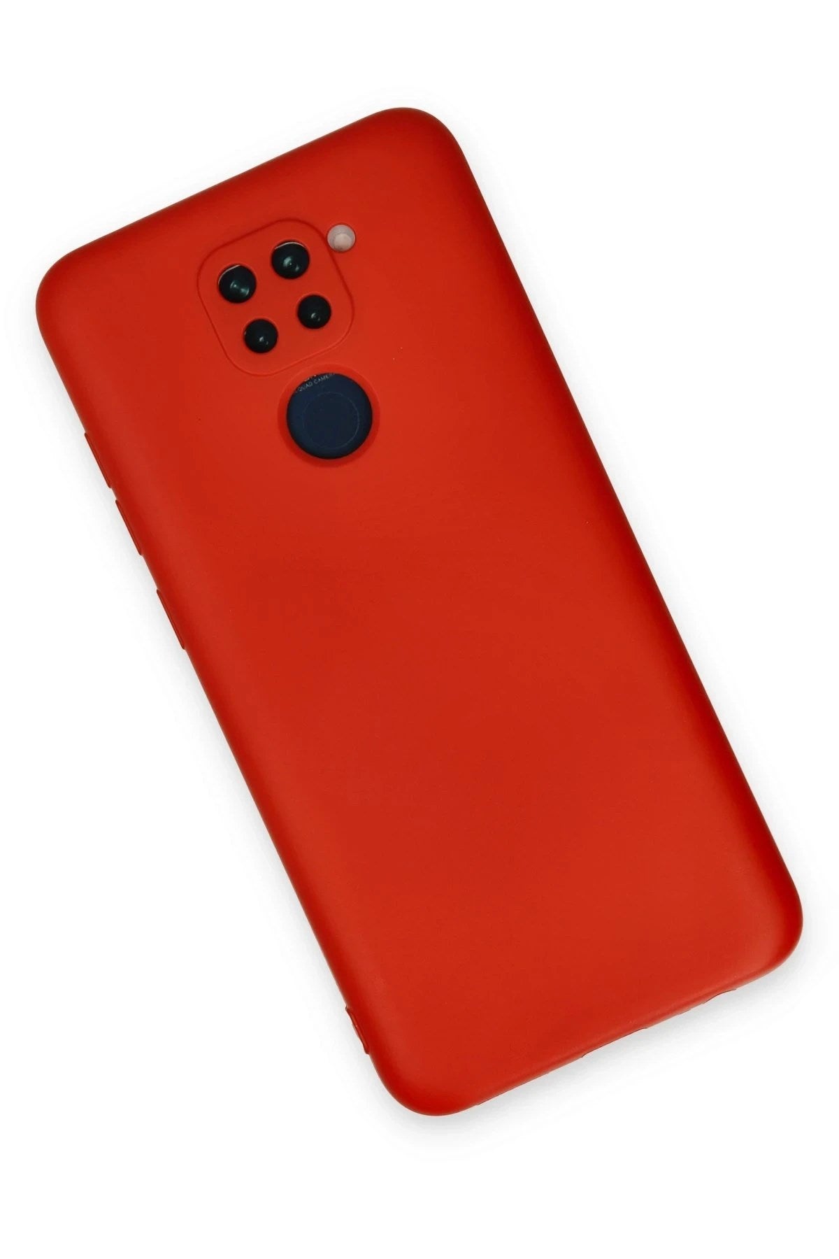 Mey İthalat® Redmi Note 9 Kılıf Nano içi Kadife Silikon - Kırmızı