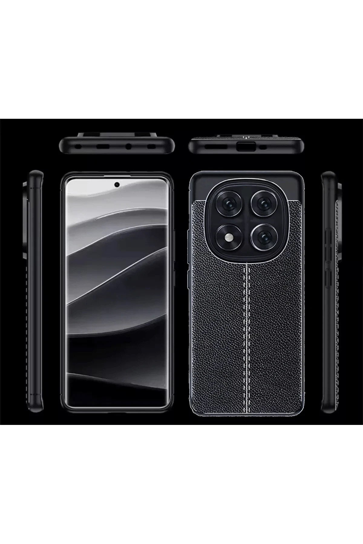 Mey İthalat® Redmi Note 14 Pro 4G Kılıf Auto Focus Kapak - Koyu Yeşil