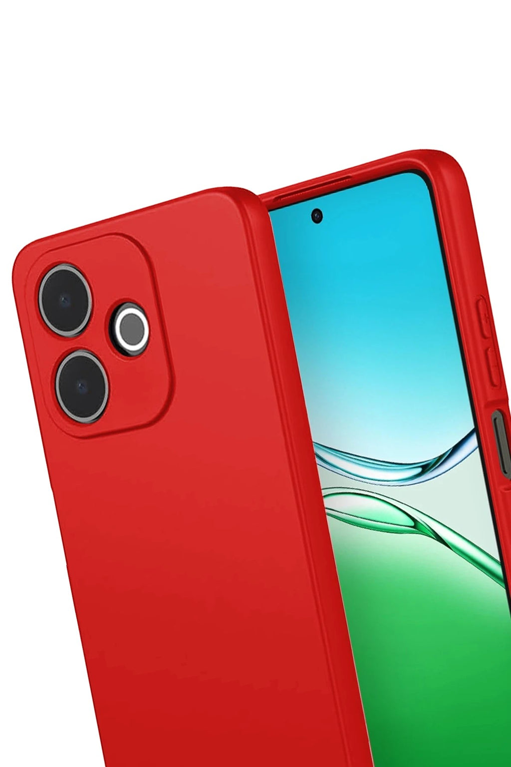 Mey İthalat® A5 Pro 4G First Silikon - Kırmızı