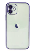 Mey İthalat® iPhone 11 Kılıf Lensli Silikon - Mor