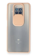 Mey İthalat® Mi 10T Lite Kılıf Palm Buzlu Kamera Sürgülü Silikon - Pembe