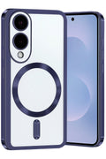 Mey İthalat® Samsung Galaxy S25 Edge Kross Magneticsafe Kapak - Lacivert