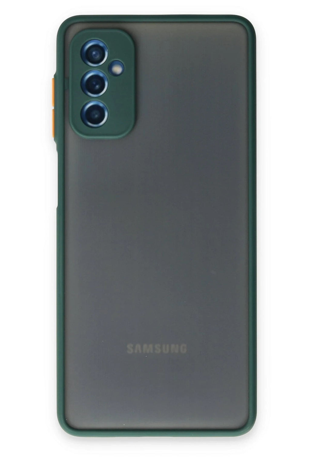 Mey İthalat® Samsung Galaxy M52 5G Kılıf Montreal Silikon Kapak - Yeşil