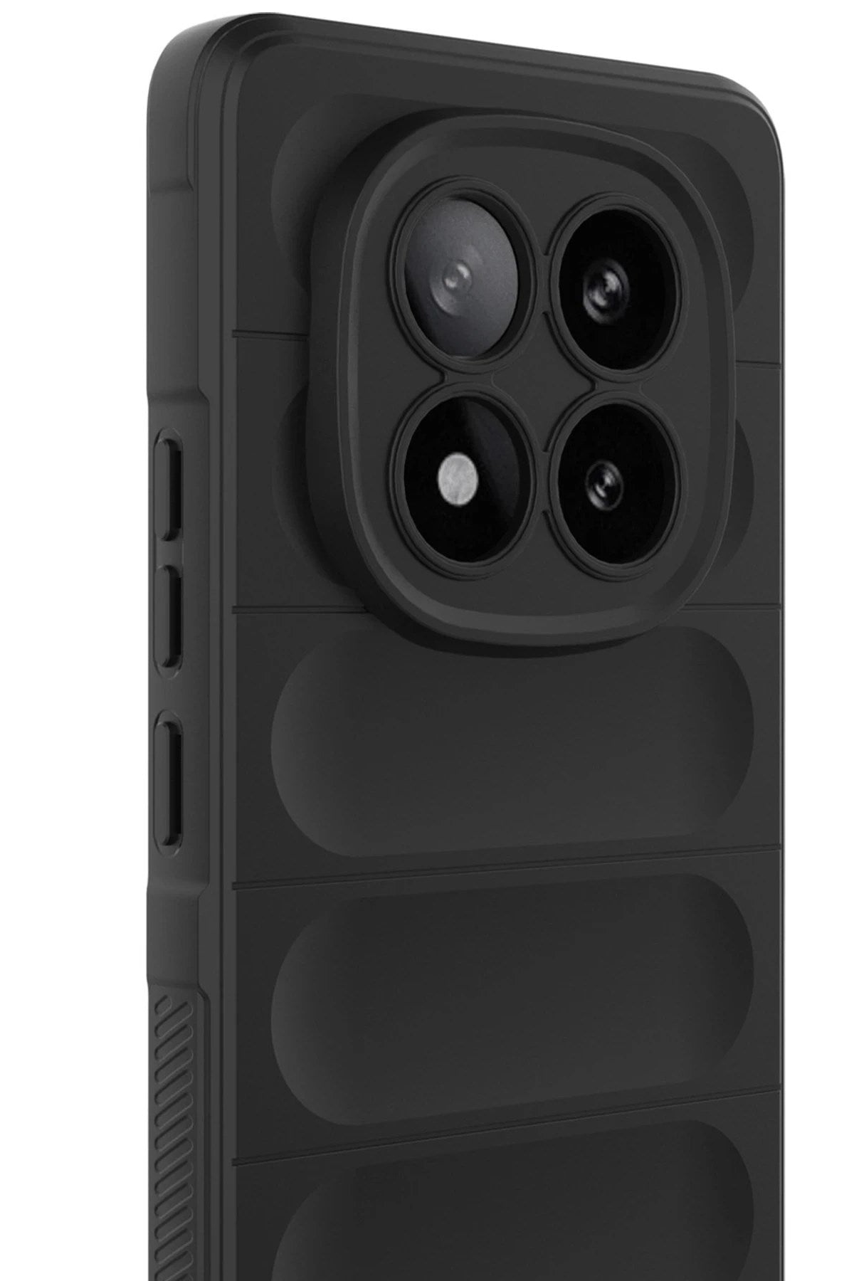 Mey İthalat® Redmi Note 14 Pro 5G Kılıf Optimum Silikon - Siyah
