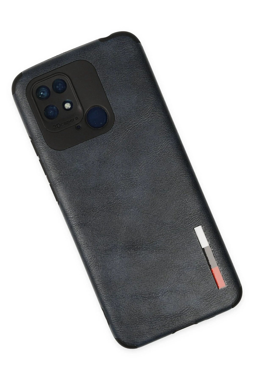 Mey İthalat® Redmi 10C Kılıf Loop Deri Silikon - Lacivert