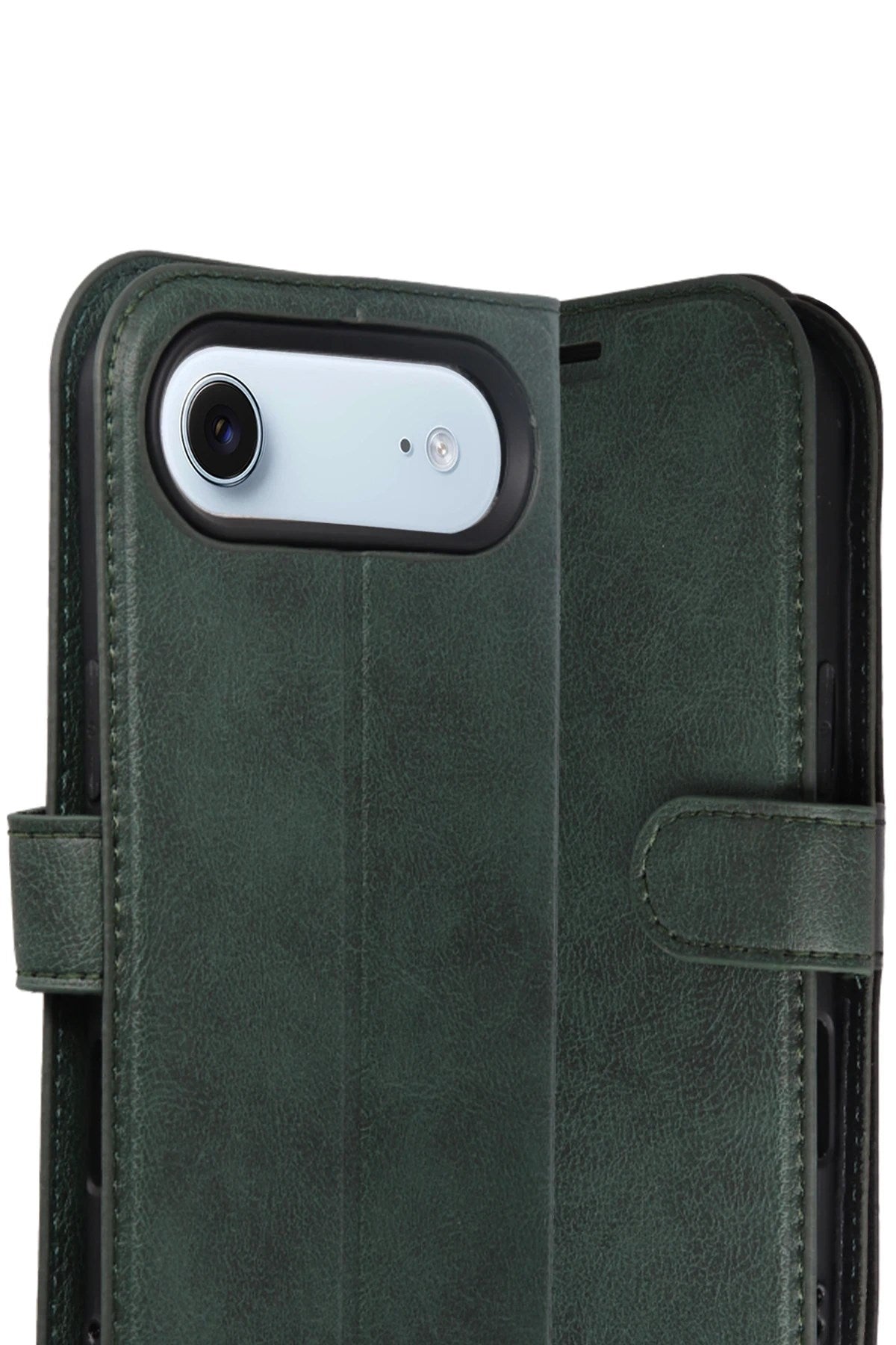 Mey İthalat® iPhone 17 Air Trend S Plus Kapaklı Kılıf - Yeşil