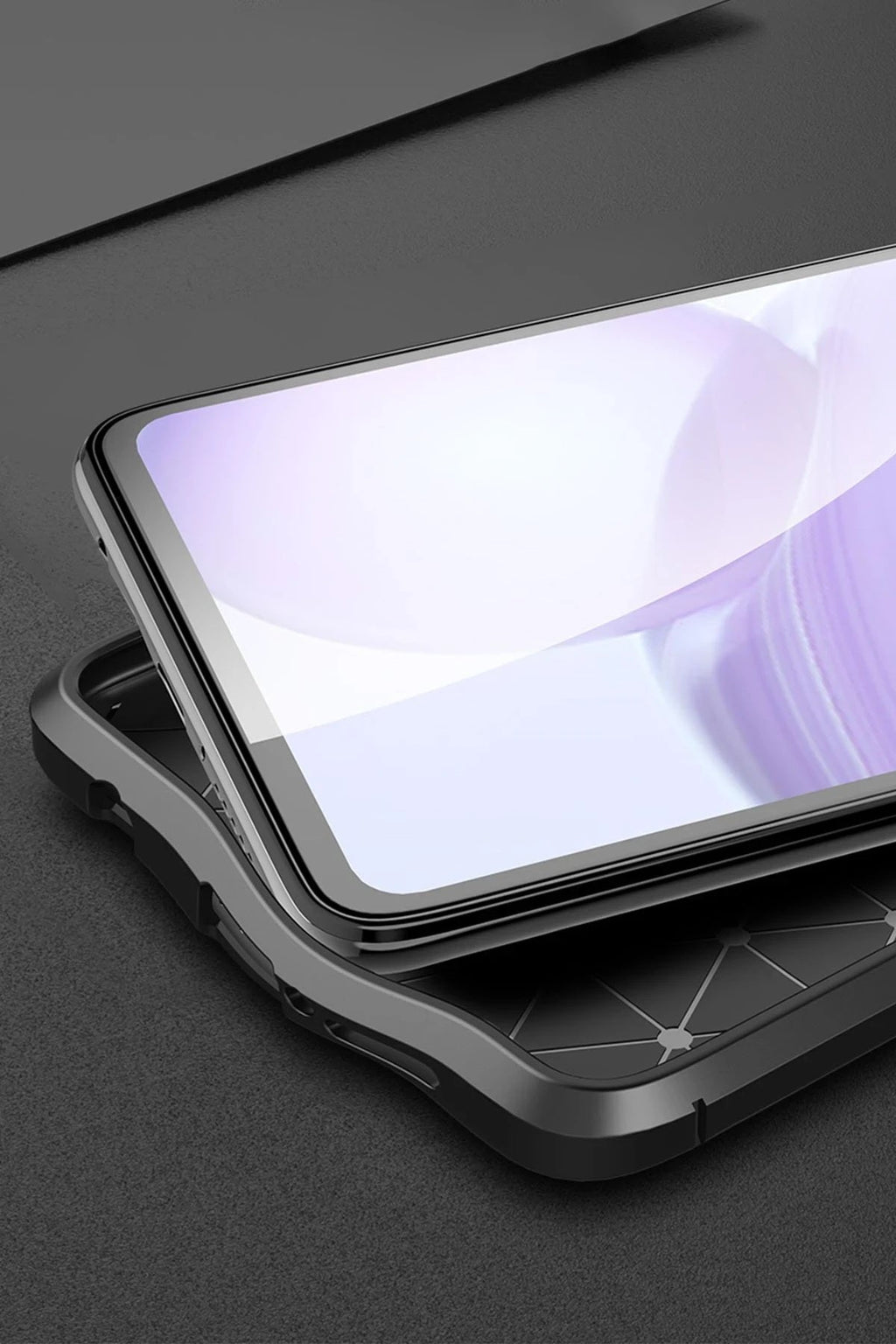 Mey İthalat® Pocophone X3 Kılıf Auto Focus Kapak - Kırmızı