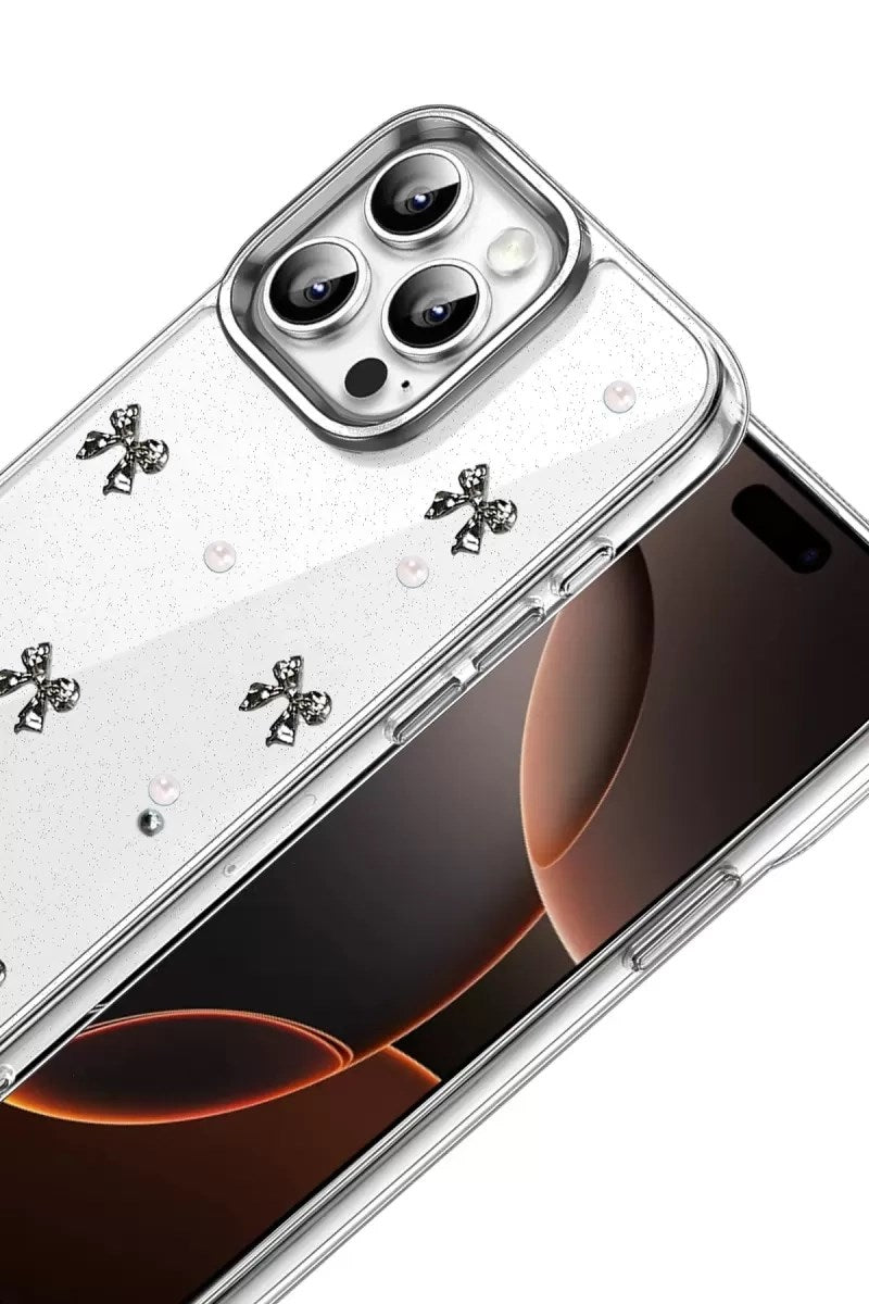Mey İthalat® iPhone 15 Pro Max Fiyonk Desenli Kapak - Desen 8