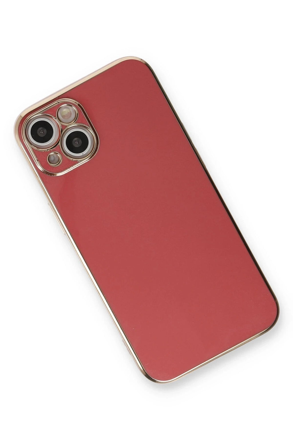 Mey İthalat® iPhone 13 Kılıf Volet Silikon - Kırmızı
