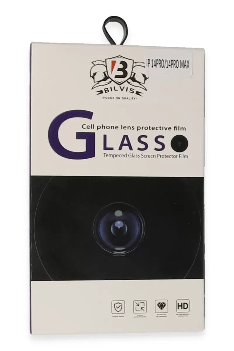 Mey İthalat® iPhone 15 Pro Max Bilvis Titan Kamera Lens - Siyah