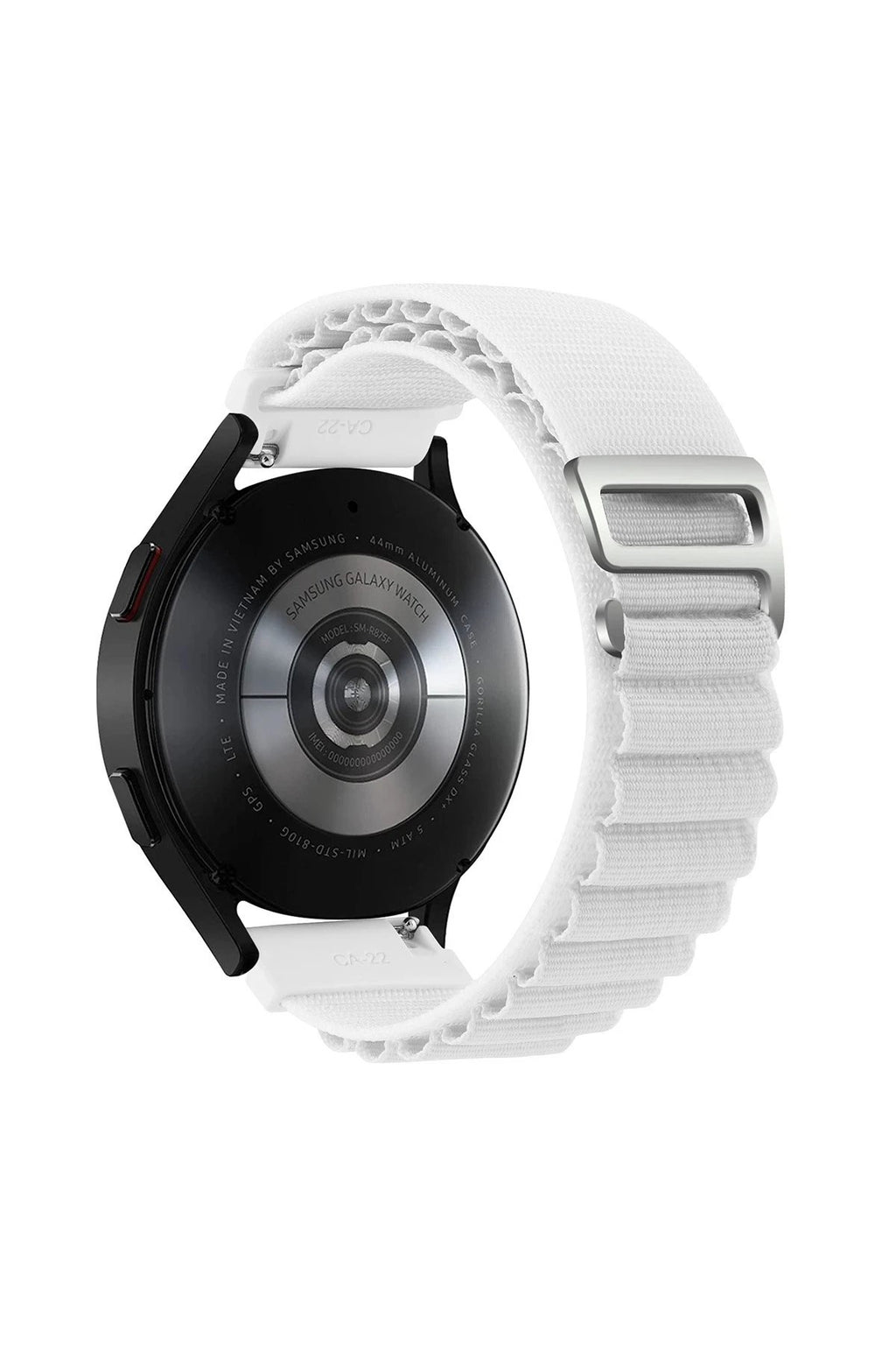 Mey İthalat® Watch 20mm KR410 Kumaş Kordon - Beyaz