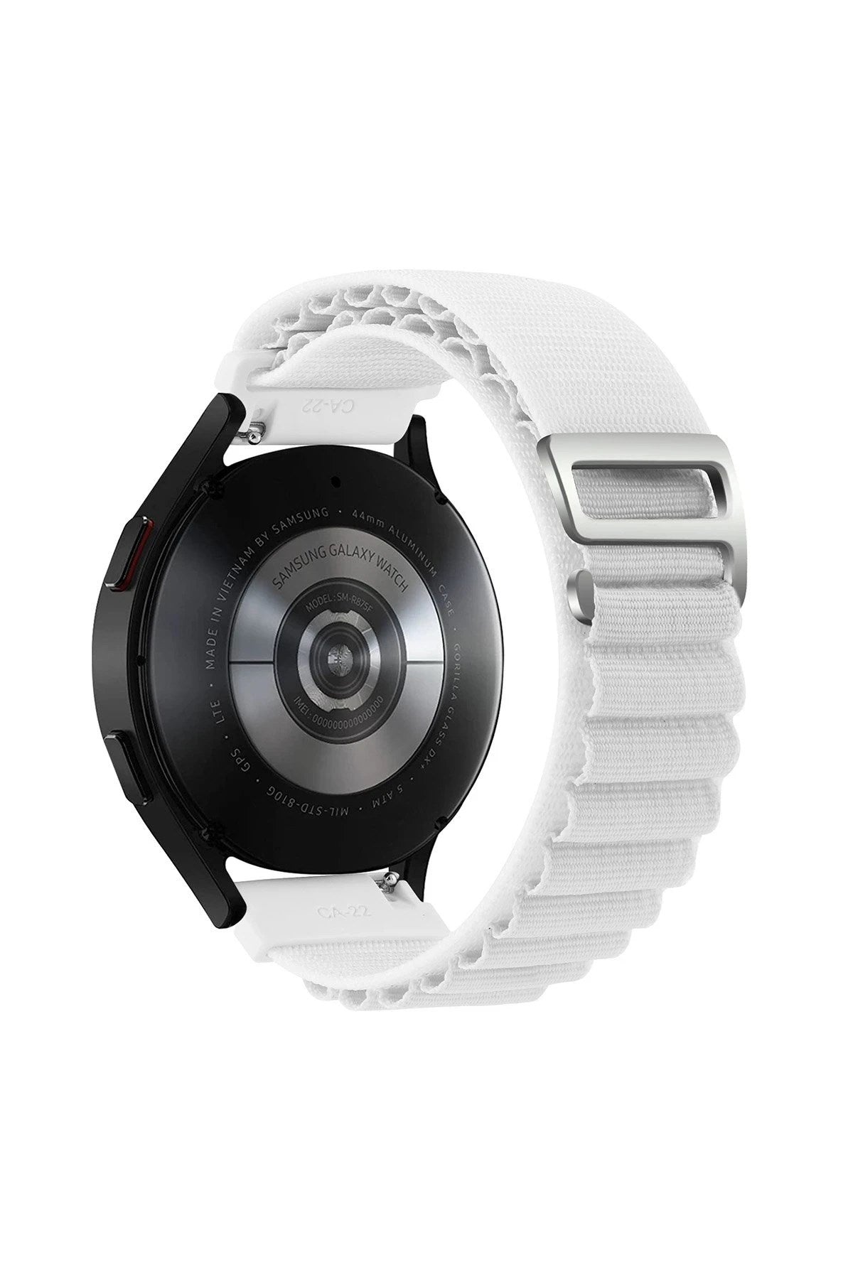 Mey İthalat® Watch 20mm KR410 Kumaş Kordon - Beyaz