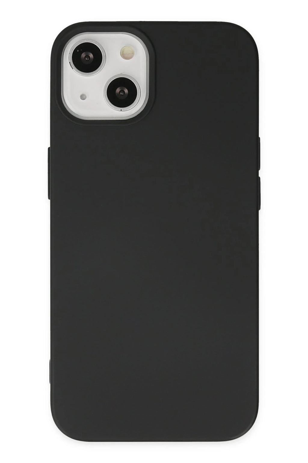 Mey İthalat® iPhone 14 Plus Kılıf Nano içi Kadife Silikon - Siyah