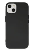 Mey İthalat® iPhone 14 Plus Kılıf Nano içi Kadife Silikon - Siyah