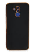 Mey İthalat® Huawei Mate 20 Lite Kılıf Volet Silikon - Siyah
