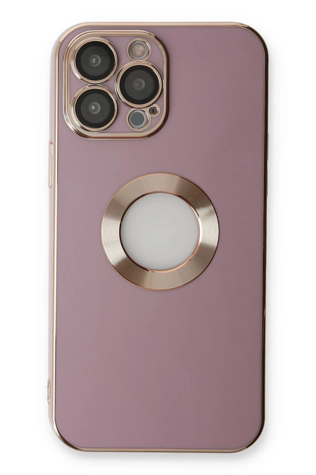 Mey İthalat® iPhone 13 Pro Max Kılıf Store Silikon - Mor