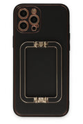 Mey İthalat® iPhone 12 Pro Max Kılıf Coco Elit Kapak - Siyah