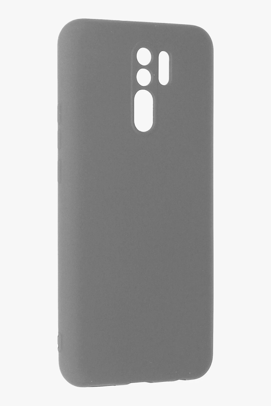 Mey İthalat® Redmi 9 Kılıf Nano içi Kadife Silikon - Gri