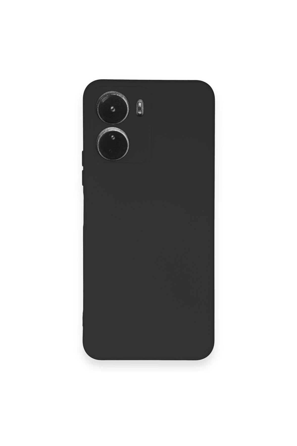 Mey İthalat® Vivo Y16 Kılıf Nano içi Kadife Silikon - Siyah
