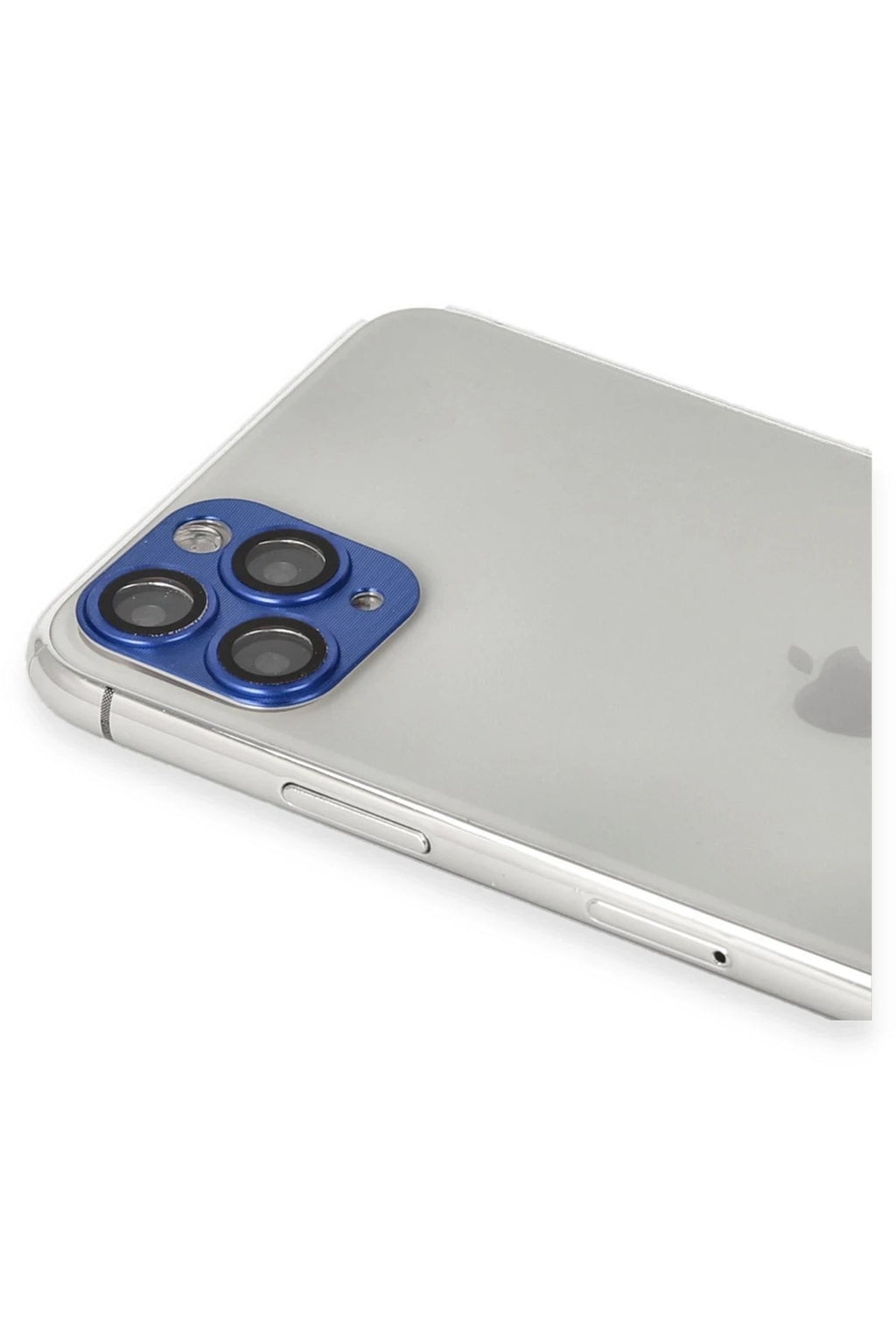 Mey İthalat® iPhone 11 Pro Max Pers Alüminyum Kamera Lens - Lacivert