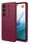 Mey İthalat® Redmi 15 4G First Silikon - Bordo