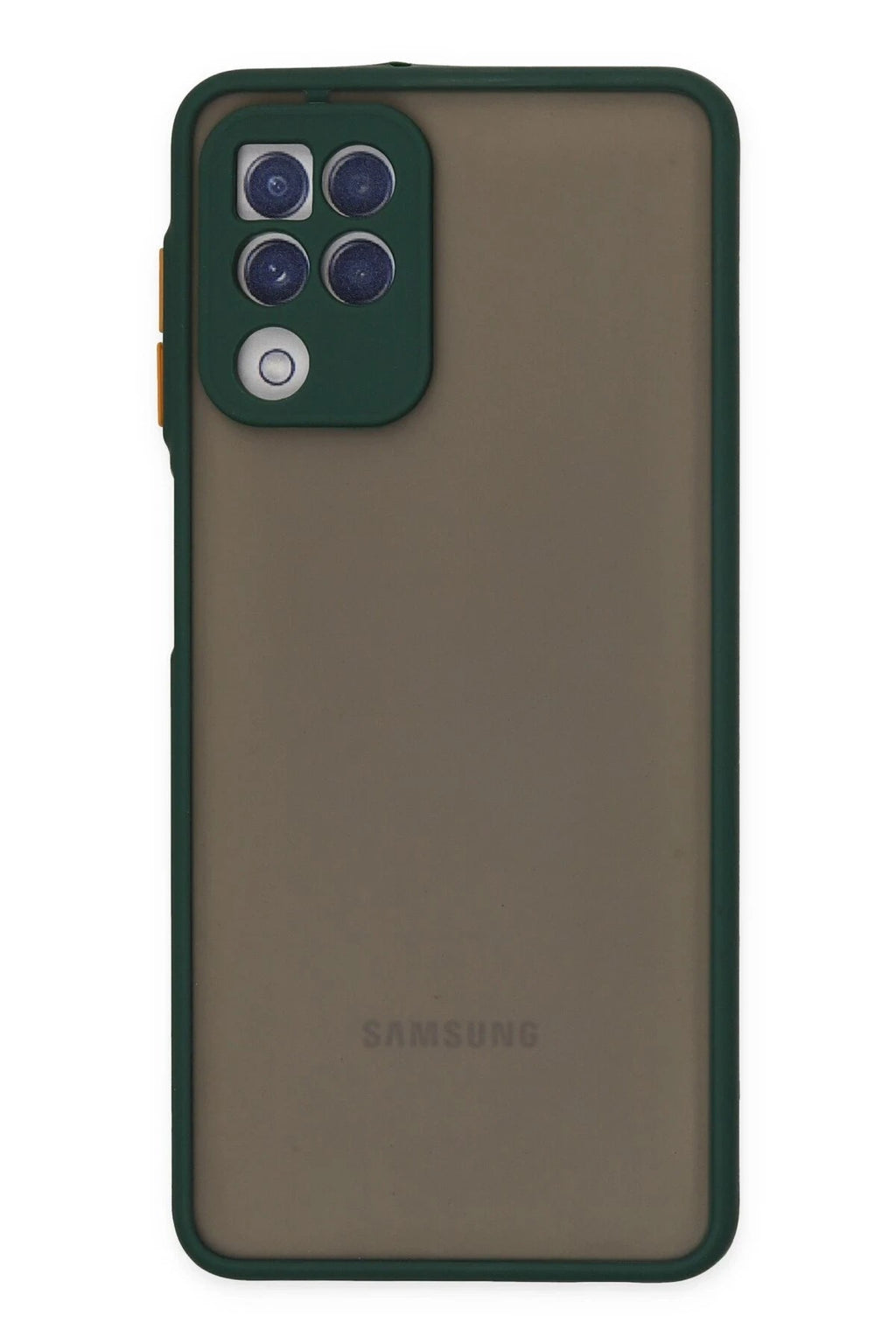 Mey İthalat® Samsung Galaxy A22 Kılıf Montreal Silikon Kapak - Yeşil