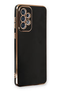 Mey İthalat® Samsung Galaxy A53 5G Kılıf Volet Silikon - Siyah