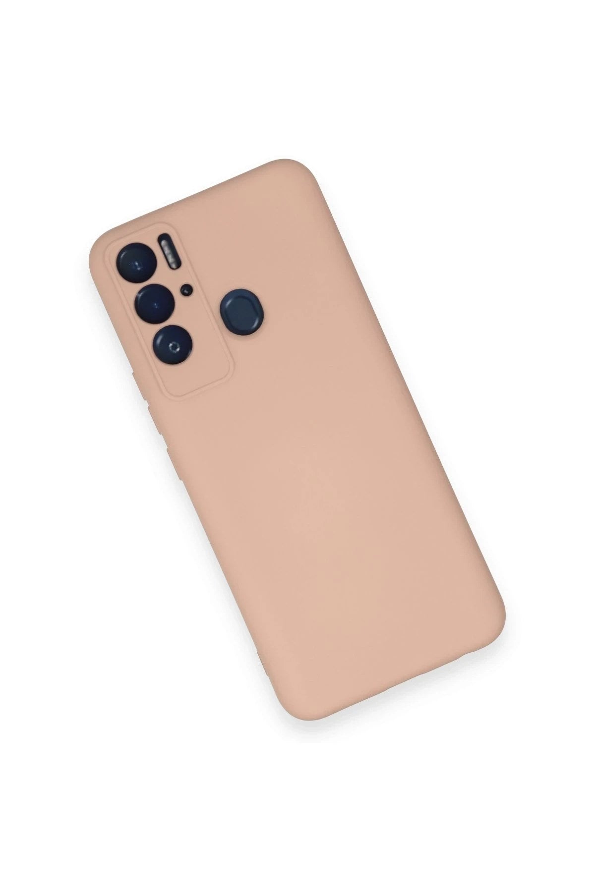 Mey İthalat® Tecno Pova Neo Kılıf Nano içi Kadife Silikon - Pudra