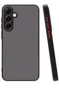 Mey İthalat® Samsung Galaxy A36 Kılıf Montreal Silikon Kapak - Siyah