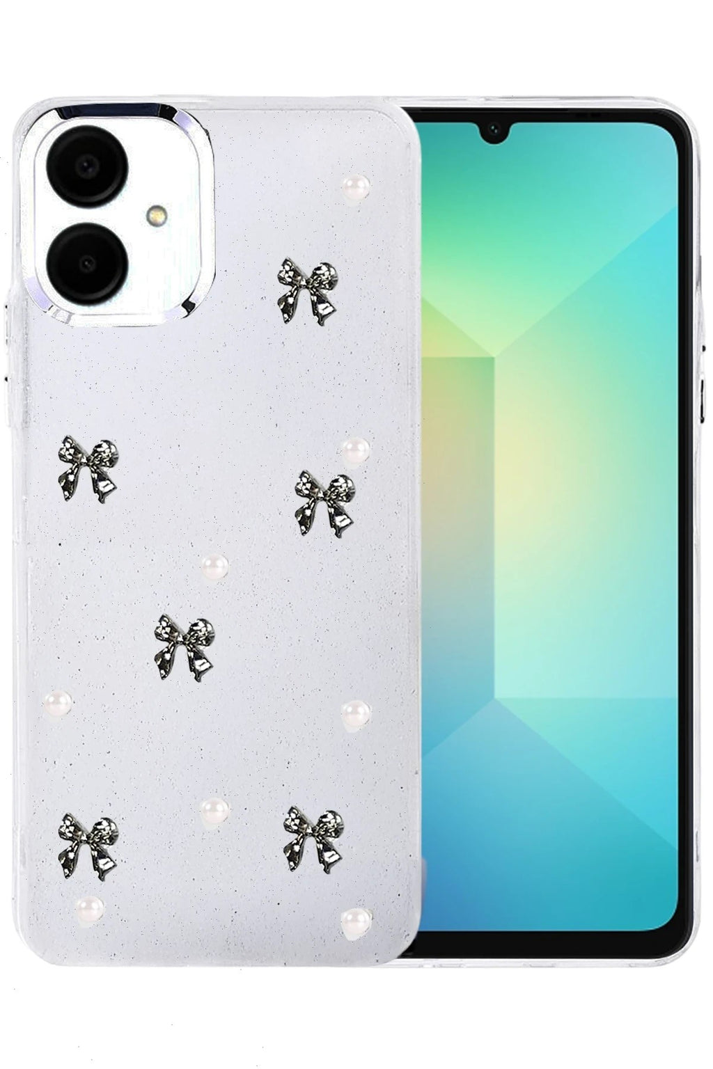 Mey İthalat® Samsung Galaxy A07 4G Fiyonk Desenli Kapak - Desen 8