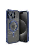 Mey İthalat® iPhone 15 Pro Max Kılıf Kross Magneticsafe Kapak - Lacivert