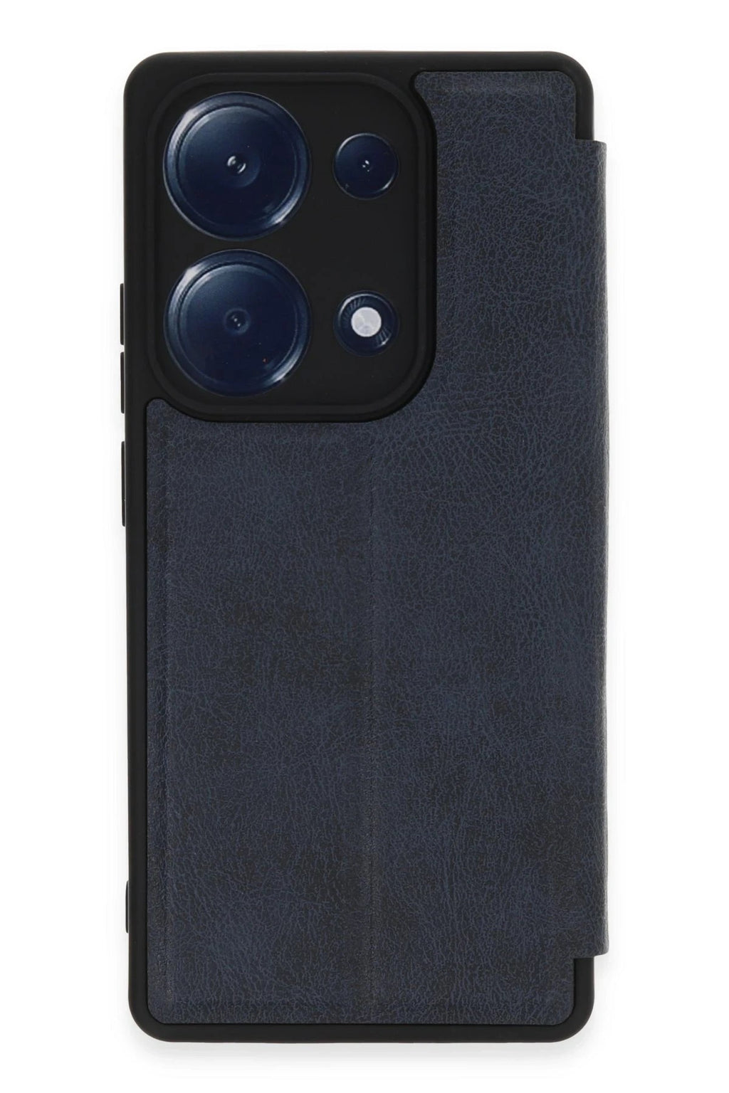Mey İthalat® Redmi Note 13 Pro 4G Kılıf Flip Cover - Lacivert